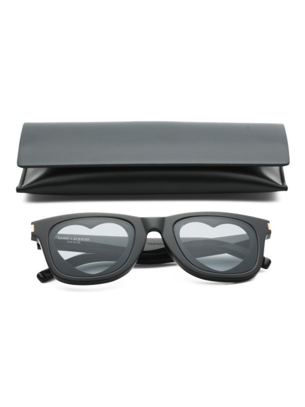 53mm Designer Heart Shaped Sunglasses